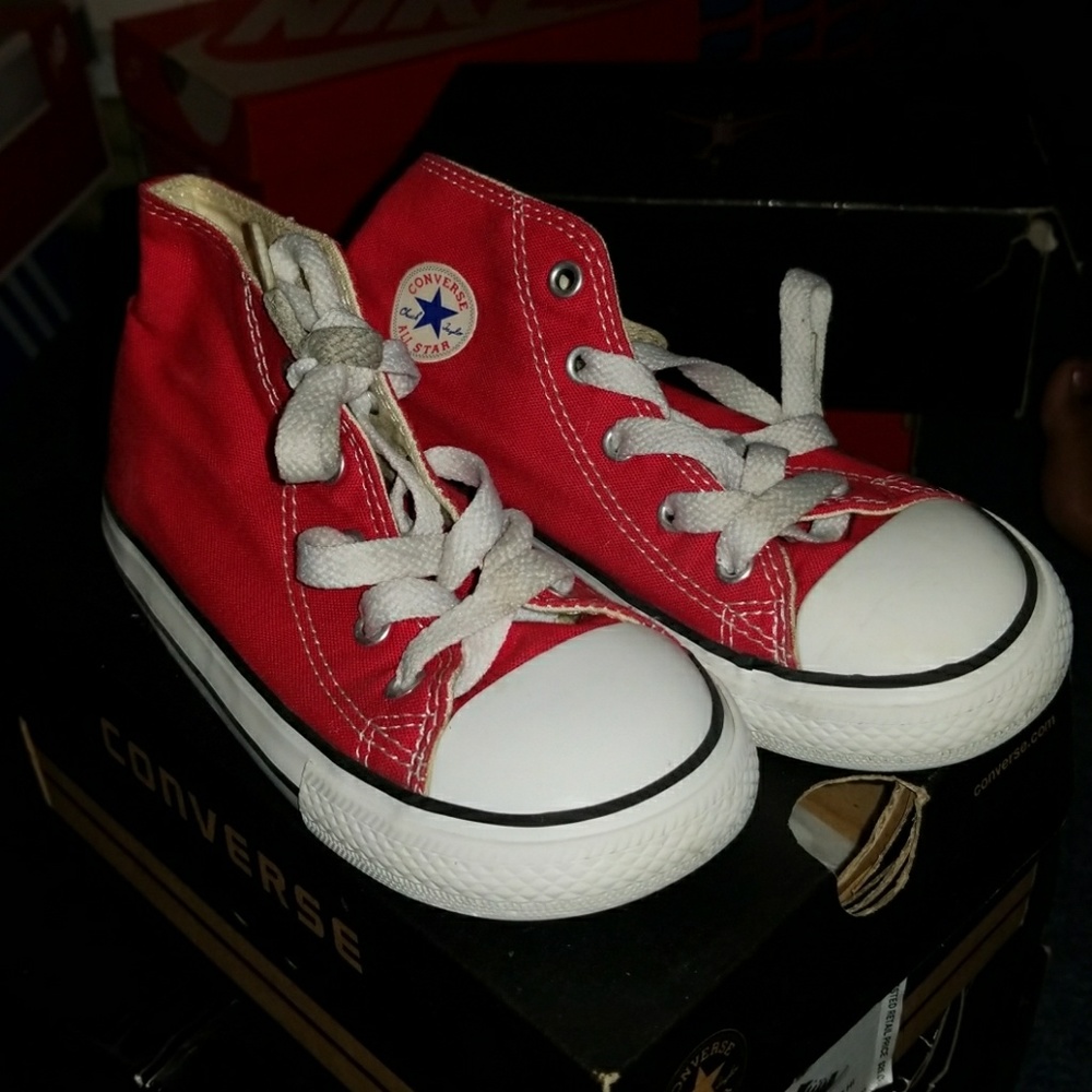 High Top Red Converse